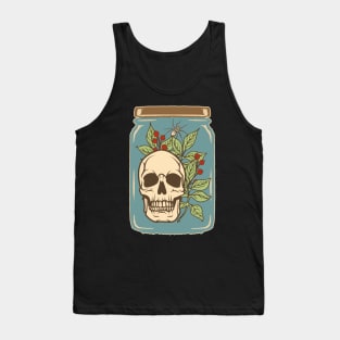 SKULL IN THE JAR Tank Top